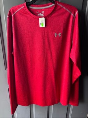 LG Men’s Long Sleeve Performance Shirt in Red